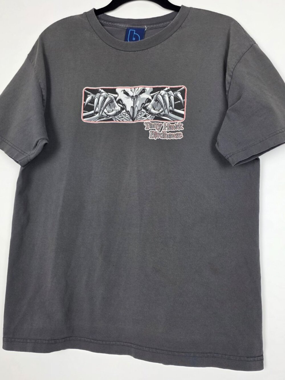 Vintage 90s Birdhouse Tony Hawk Skateboarding Mens Large Short Sleeve T Shirt